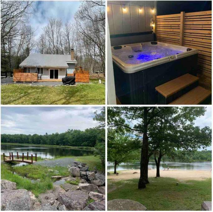 Modern Home Near Lake W Hottub, Game Room, Fireplace Albrightsville Εξωτερικό φωτογραφία